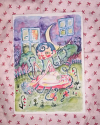 Image 2 of Dream porcupine - Print