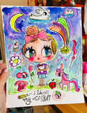 All my neat Stuff - original 8x10
