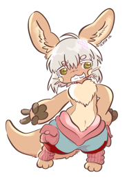 Image 2 of Nanachi sticker