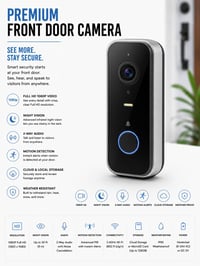 Premium Front Door Camera 