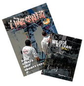 Image of I Hate Graffiti issue 1 & We Ride By Train 2 DVD