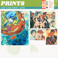 Image 4 of PRINTS - Dandadan, NDRV3, Metaphor, MP100, OMORI, P3-P5, Splatoon, TSHD, TWST, UTDR, WHA