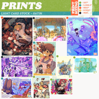 Image 6 of PRINTS - Dandadan, NDRV3, Metaphor, MP100, OMORI, P3-P5, Splatoon, TSHD, TWST, UTDR, WHA