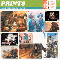 Image 3 of PRINTS - Dandadan, NDRV3, Metaphor, MP100, OMORI, P3-P5, Splatoon, TSHD, TWST, UTDR, WHA