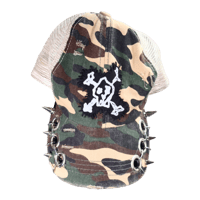 Image 1 of camo patch hat