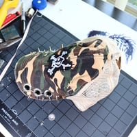 Image 2 of camo patch hat