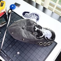 Image 4 of HAT WITH AN ORIGINAL BEETLE / SKULL PATCH