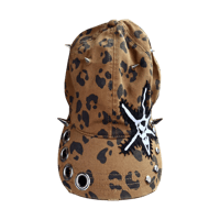 Image 1 of EVIL LEOPARD PRINT HAT 
