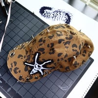 Image 2 of EVIL LEOPARD PRINT HAT 
