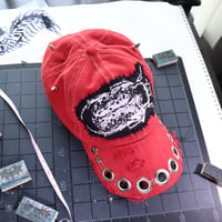 Image 2 of RED BEETLE HAT