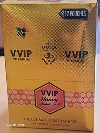 Image 1 of VVIP Honey 100% Natural Herbal Extract AUTHENTIC 12 Tubes Male Enhancement