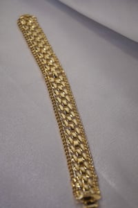 Image 1 of Lux Chain Bracelet 14k Gold Plated 