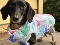 Image 3 of Fleece Bows Chest Cover Coat