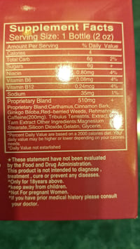 Image 3 of Kitty Kat #1 Sensual Enhancement Capsules or Shots 100% Natural Herbal Extract AUTHENTIC