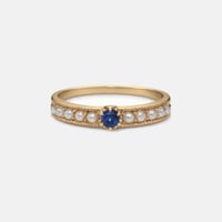 Image 1 of Grace Blue Sapphire Ring
