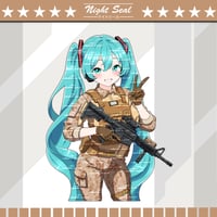 Image 5 of Marines x Waifus V.2 / Stickers 