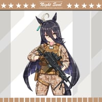 Image 9 of Marines x Waifus V.2 / Stickers 