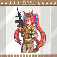 Image 2 of Marines x Waifus / Stickers 