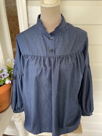 Image 2 of The Claudia Chambray Top