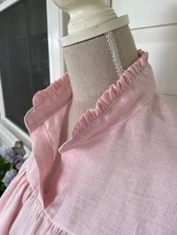 Image 1 of The Claudia Pink Linen Top