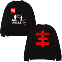 [READY STOCK] SWEATSHIRT PSYCHIC TV - UNCLEAN (BLACK)