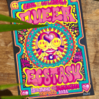 Poster: Queer Ecstasy (signed by artist)