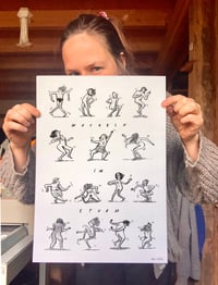 Image 2 of Wackeln im Sturm | Risoprint DIN A3