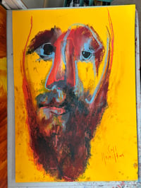 Image 3 of Solar - Soft Pastels and Charcoal on Paper 