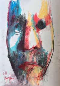 Image 2 of Phased- Soft Pastels and Charcoal on Paper 