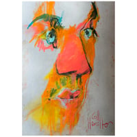 Image 1 of Saucer- Soft Pastels and Charcoal on Paper 