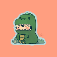 Tiny Dino Sticker
