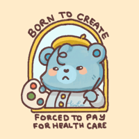[Mini Print 5"x5"] Born to Create Kumo