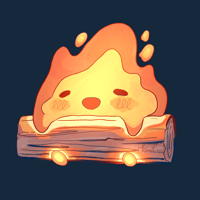 [Mini Print 5"x5"] Fire Friend