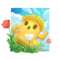 [Mini Print 5"x5"] Gyroid Friend