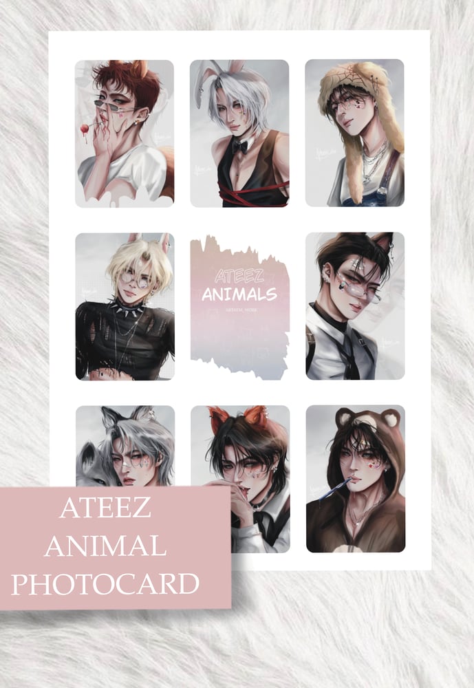 Image of ATEEZ ANIMAL 2 PHOTOCARD