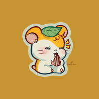 Happy Hammie Sticker