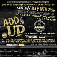 WAW: Add It Up General Admission Ticket 
