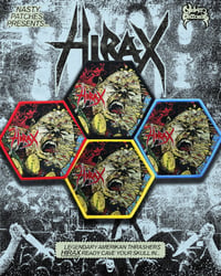 Hirax - Raging Violence woven patch