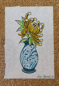 Chrysanthemum Vase