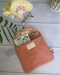 Image 4 of Lisa: Pochette plate pour accessoires: Petit Renard rose poudré