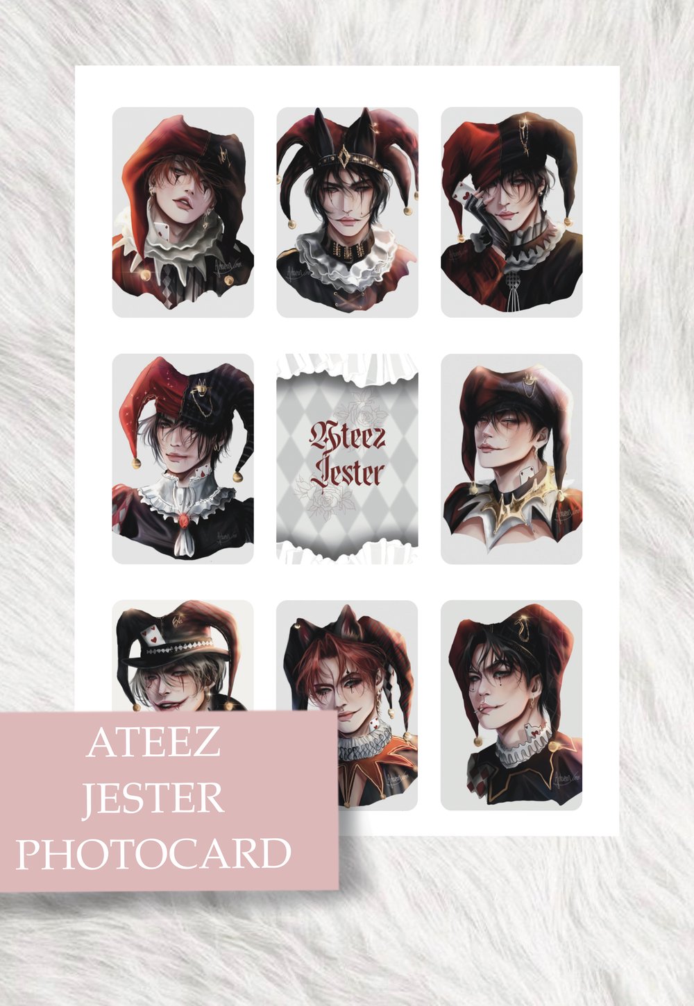 Image of ATEEZ JESTER PHOTOCARD 