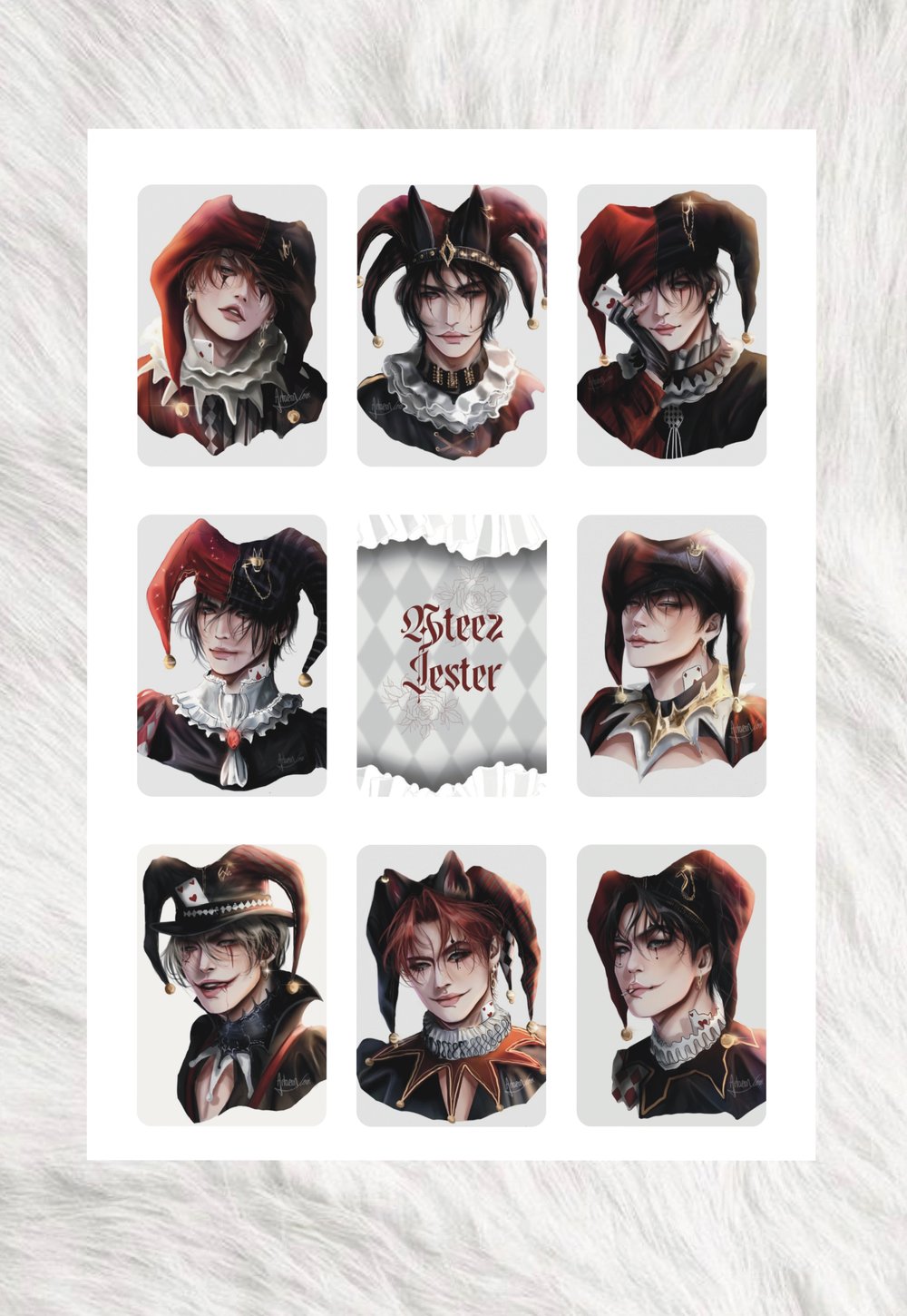 Image of ATEEZ JESTER PHOTOCARD 