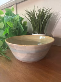 9" X 4" Earth Tone Serving Bowl