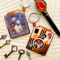 Image 1 of [ IN STOCK ] TWISTED WONDERLAND Customizable Ghost Camera Acrylic Shaker Charm