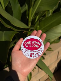 Image 1 of obsession: one wish willow pocket mirror