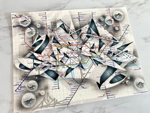 Image of Unframed Astek map 