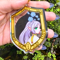 Image 1 of Frimmel Elf Mage Magic Mirror Keychain Charm