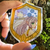 Image 2 of Frimmel Elf Mage Magic Mirror Keychain Charm