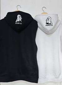 "Fck u" & "Fck u 2" Ghost Hoodies