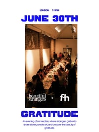 Image 1 of Fellow Humans x Beautiful Strangers: Intimate Events, 7-9pm, London